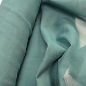 Tecido Crepe Chiffon Cor Verde Floresta Pantone 18-5315 TCX Bayberry