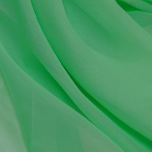 Tecido Crepe Chiffon Cor Verde Melão, Pantone: Summer Green  