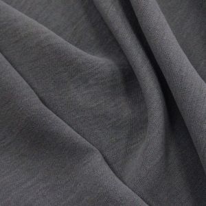 Tecido Crepe Duna Air Flow Tinto Cor Cinza Ardosia , Pantone: 17-5104TCX Ultimate Gray 