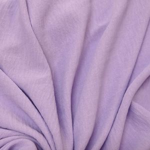 Tecido Crepe Duna Air Flow Tinto, Cor Lilás Lavanda Claro Pantone 14-3812 TCX Pastel Lilac 