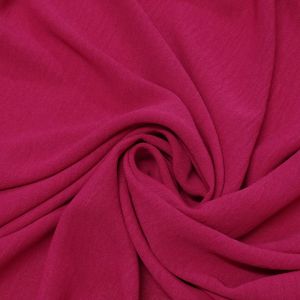 Tecido Crepe Duna Air Flow Tinto Cor Pink  Pantone: 18-1754 TCX Raspberry 