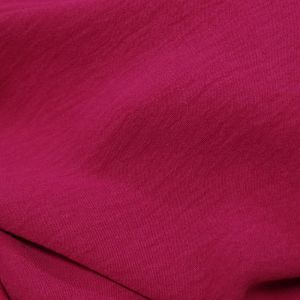 Tecido Crepe Duna Air Flow Tinto Cor Pink  Pantone: 18-1754 TCX Raspberry 