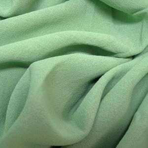 Tecido Crepe Duna Air Flow Tinto, Cor Verde Claro Pantone 13-0117 TCX  Green Ash 