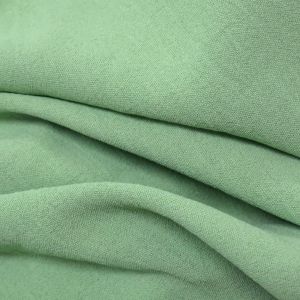 Tecido Crepe Duna Air Flow Tinto, Cor Verde Claro Pantone 13-0117 TCX  Green Ash 