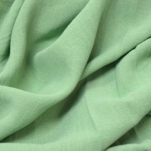 Tecido Crepe Duna Air Flow Tinto, Cor Verde Claro Pantone 13-0117 TCX  Green Ash 