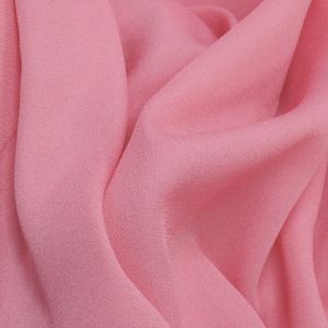 Tecido Crepe Georgete Premium Cor De Rosa Intenso, Pantone: 15-1920 Morning Glory 