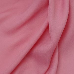 Tecido Crepe Georgete Premium Cor De Rosa Intenso, Pantone: 15-1920 Morning Glory 