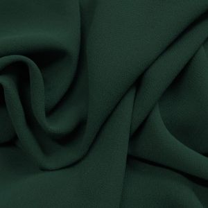 Tecido Crepe Georgete Cor Verde Floresta Escuro Pantone 19-5406 TCX Pine Grove