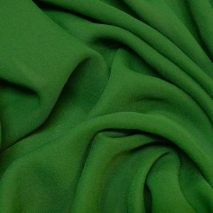 Tecido Crepe Georgete Cor Verde, Pantone: 17-5923 TCX Pine Green 