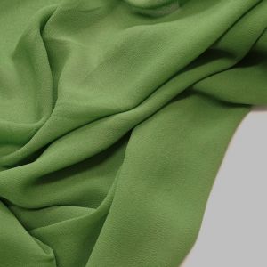 Tecido Crepe Georgete Cor Verde Pistache Pantone: 17-0235TCX Piquant Green