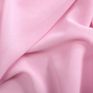 Tecido Crepe Georgete Premium Cor Rosa bebê Pantone 13-2806 TCX Pink Lady