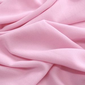 Tecido Crepe Georgete Premium Cor Rosa bebê Pantone 13-2806 TCX Pink Lady