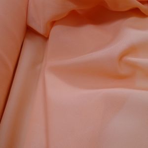 Tecido Crepe Hi Mult Chiffon Cor Pessego Pantone 14-1228TCX Peach Nectar 