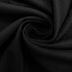 Tecido Crepe Toscana Span, Cor Preta, Pantone: Black 