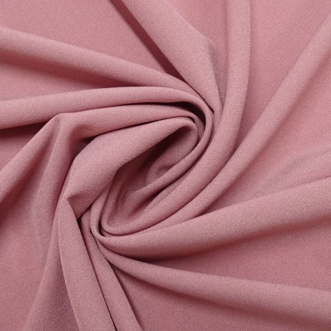 Tecido Crepe Toscana Span, Cor Rosê Blush, Pantone: 15-1614 TCX Rose Elegance 