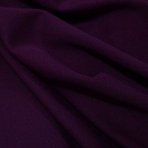 Tecido Crepe Toscana Span Fúcsia Escuro Pantone: 19-2524TCX Dark Purple 