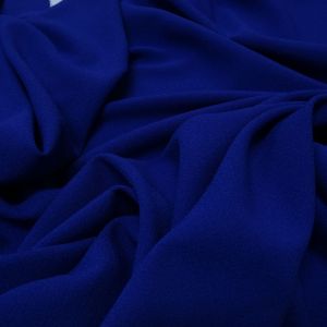 Tecido Crepe Toscana Span Pesado, Cor Azul Tinta, Pantone: 18-3949 TCX Dazzling Blue