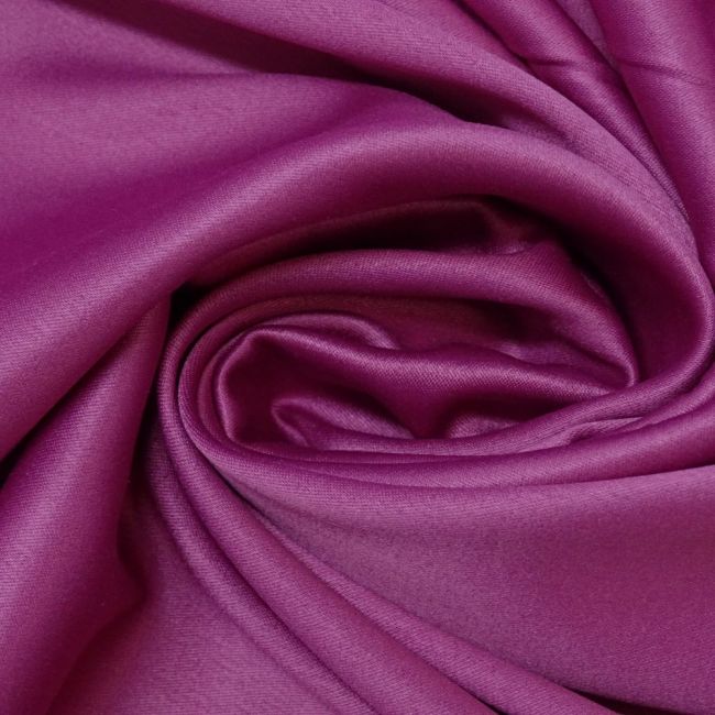 Tecido Crepe Vogue Span Premium, Cor Fúcsia, Pantone: 18-3022 TCX Deep Orchid 