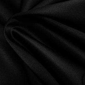 Tecido Crepe Vogue Span Premium Cor Preta, Pantone: Black 