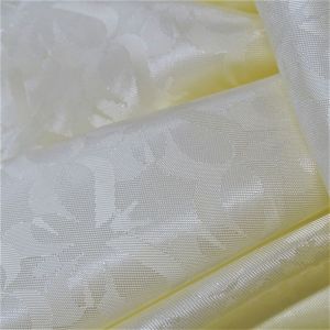 Tecido Jacquard De Alfaiataria Acetinado Italiano, Maquinetado Cor Creme 