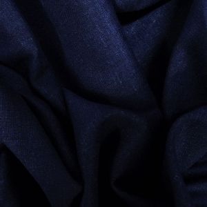 Tecido Linho Com Viscose Span Cor Azul Marinho, Pantone: 19-4027 Estate Blue  