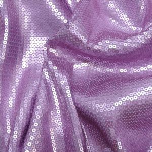 Tecido Malha Paetê Glamour Span, Cor Lavanda, Pantone: 16-3416TCX Violet Tulle 