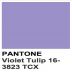 Tecido Microtule De Glitter Cor Lilás Claro Pantone: 16-3823 TCX VIOLET TULIP 