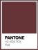 Tecido Mousseline Dior Toque De Seda Cor Vermelho Marsala  Pantone 19-1525TCX Port 