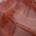 Tecido Organza Cristal Cor Terracota  Pantone: 18-1448 TCX Chili 