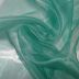 Tecido Organza Cristal Cor Verde Jade Pantone: 17-5335 TCX SPECTRA GREEN