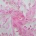 Tecido Renda Tule Bordada Floral Liberty Premium Cor De Rosa 