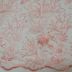 Tecido Renda Tule Bordado Cor Rosa Bailarina, PANTONE 13-2005 TCX STRAWBERRY CREAM