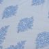 Tecido Renda Tule Bordado Fios Acetinados Cor Azul Serenity, Pantone: 15-3920TCX  
