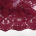 Tecido Renda Tule Bordado Fios Acetinados Cor Vinho, Pantone: 16-2430TCX Purple Potion  