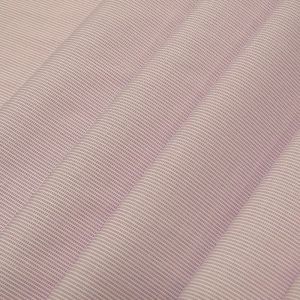 Tecido Tricoline Camisaria Fio Egipcio 400 Algodão Com Modal De Viscose Rose e Branco Micro Maquinetado