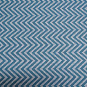 Tecido Tricoline Premium Chevron Tiffany 