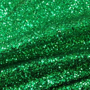 Tecido Tule Ilusion Com Glitter Cheio Cor Verde Bandeira 