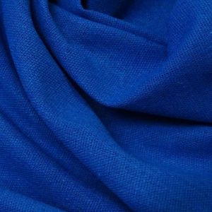 Tecido Viscolinho Cor Azul Ibiza , Fibras De Linho Com Viscose, Pantone:17-4245 TCX  Ibiza Blue 