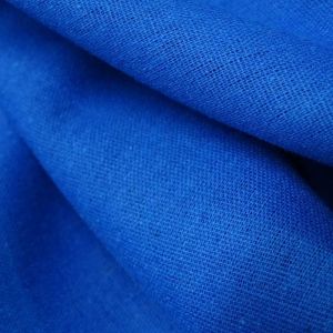 Tecido Viscolinho Cor Azul Ibiza , Fibras De Linho Com Viscose, Pantone:17-4245 TCX  Ibiza Blue 