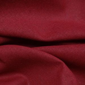 Tecido Viscolinho, Fibras De Linho Com Viscose, Cor Vermelho Marsala, Pantone: 19 1656 TCX 