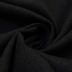 Tecido Viscolinho Fibras Naturais de Viscose e Linho Cor Preta, Pantone: Black   