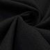 Tecido Viscolinho Fibras Naturais de Viscose e Linho Cor Preta, Pantone: Black   