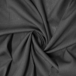 Tecido Viscolinho Viscose Com Linho Cor Cinza Pantone: 19-4220 TCX Dark Slate 