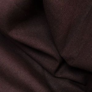 Tecido Viscolinho Viscose Com Linho Cor Marrom Chocolate Pantone: 19-1012TCX French Roast 