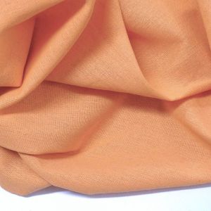 Tecido Viscolinho Viscose Com Linho Cor Pêssego Pantone 15-1243 TCX Papaya