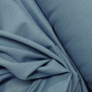 Tecido Viscolinho Viscose Com Linho Cor Quartzo Azul Pantone: 17-4123TCX 