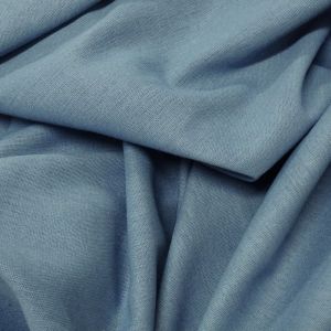 Tecido Viscolinho Viscose Com Linho Cor Quartzo Azul Pantone: 17-4123TCX 