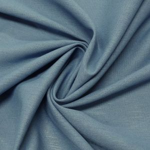 Tecido Viscolinho Viscose Com Linho Cor Quartzo Azul Pantone: 17-4123TCX 