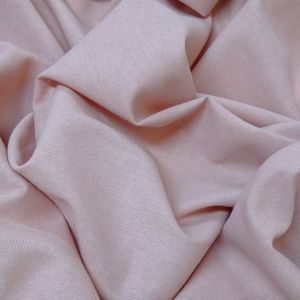 Tecido Viscolinho Viscose Com Linho Cor Rosa Quartzo Pantone: 14-1508 TCX  Silver Pink