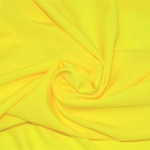 Tecido Viscose Tradicional Cor Amarelo Claro 